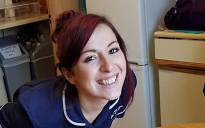 All the best to our nurse Abbie